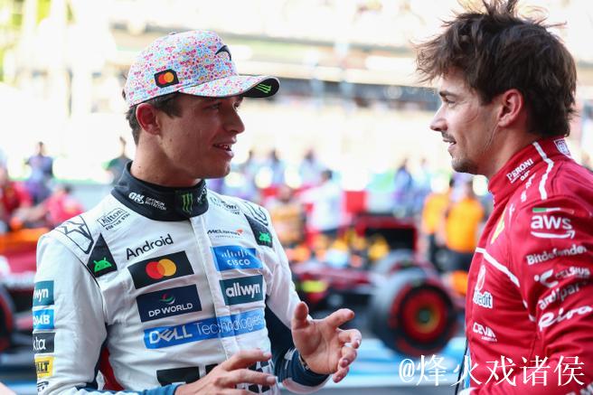 F1墨西哥站排位赛 诺里斯夺杆位勒克莱尔第二