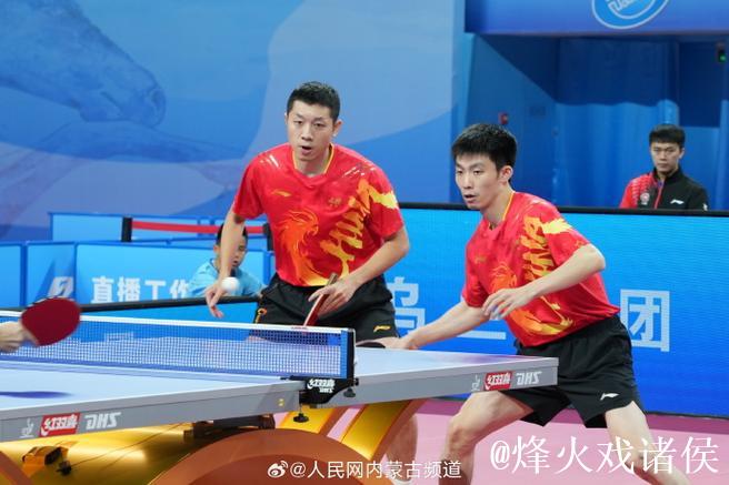 乒乓球男团半决赛：上海击败黑龙江挺进决赛